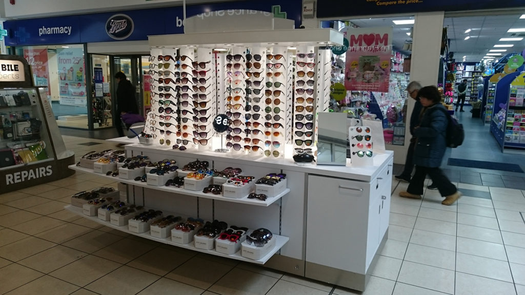 West 12 Shopping Centre Sunglasses Kiosk